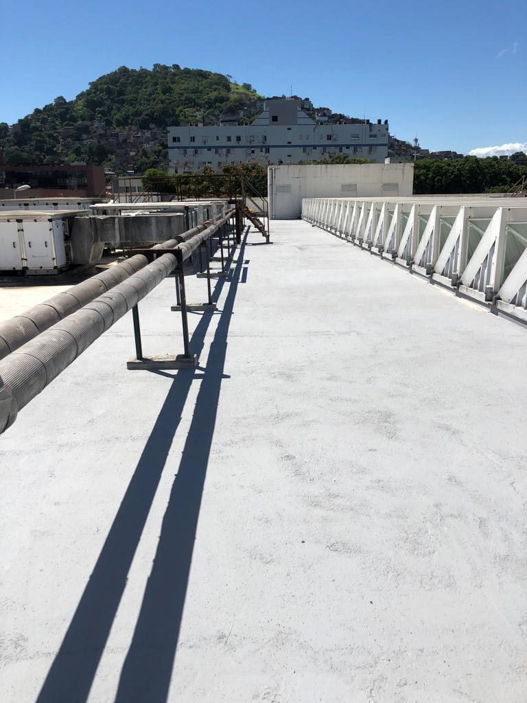 Laje impermeabilizada